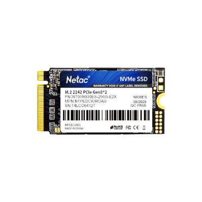 Netac N930E NVME  M.2  2242  SSD  256GB   PCIe  Gen 3x2